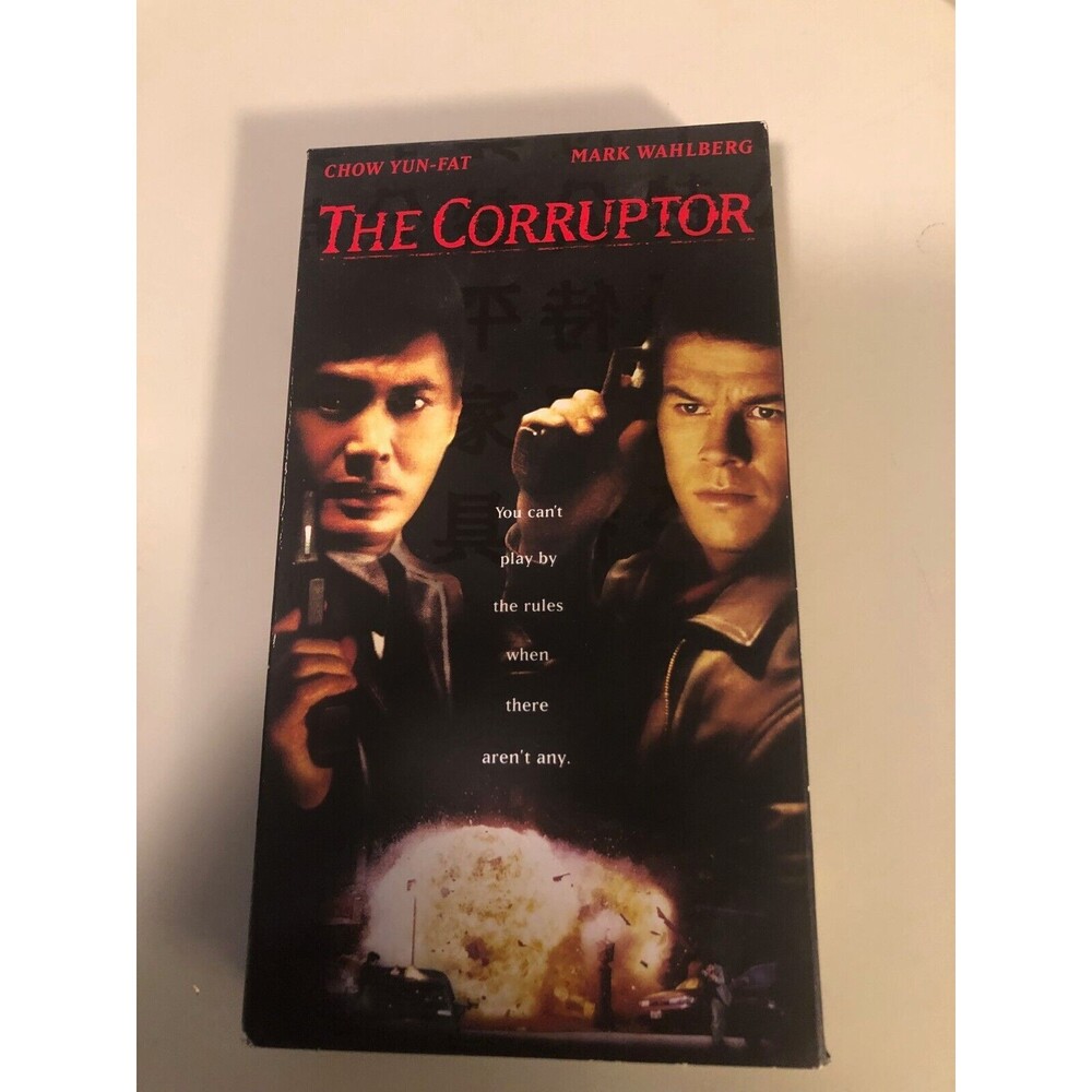 The Corruptor‎ (VHS 1999) Chow-Yun Fat, Mark Wahlberg, Chinese Triads, Action
